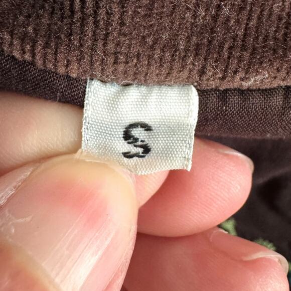 Vintage Johnny Was Floral And Bird Embroidered Brown Corduroy Jacket Women's S - Picture 14 of 15